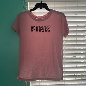 Light pink, Pink T-shirt, Victoria Secret.